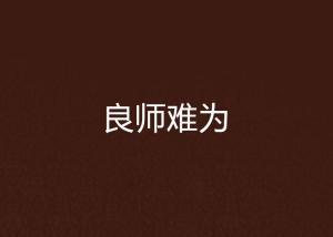 良师难为,良师难为的挑战与启示